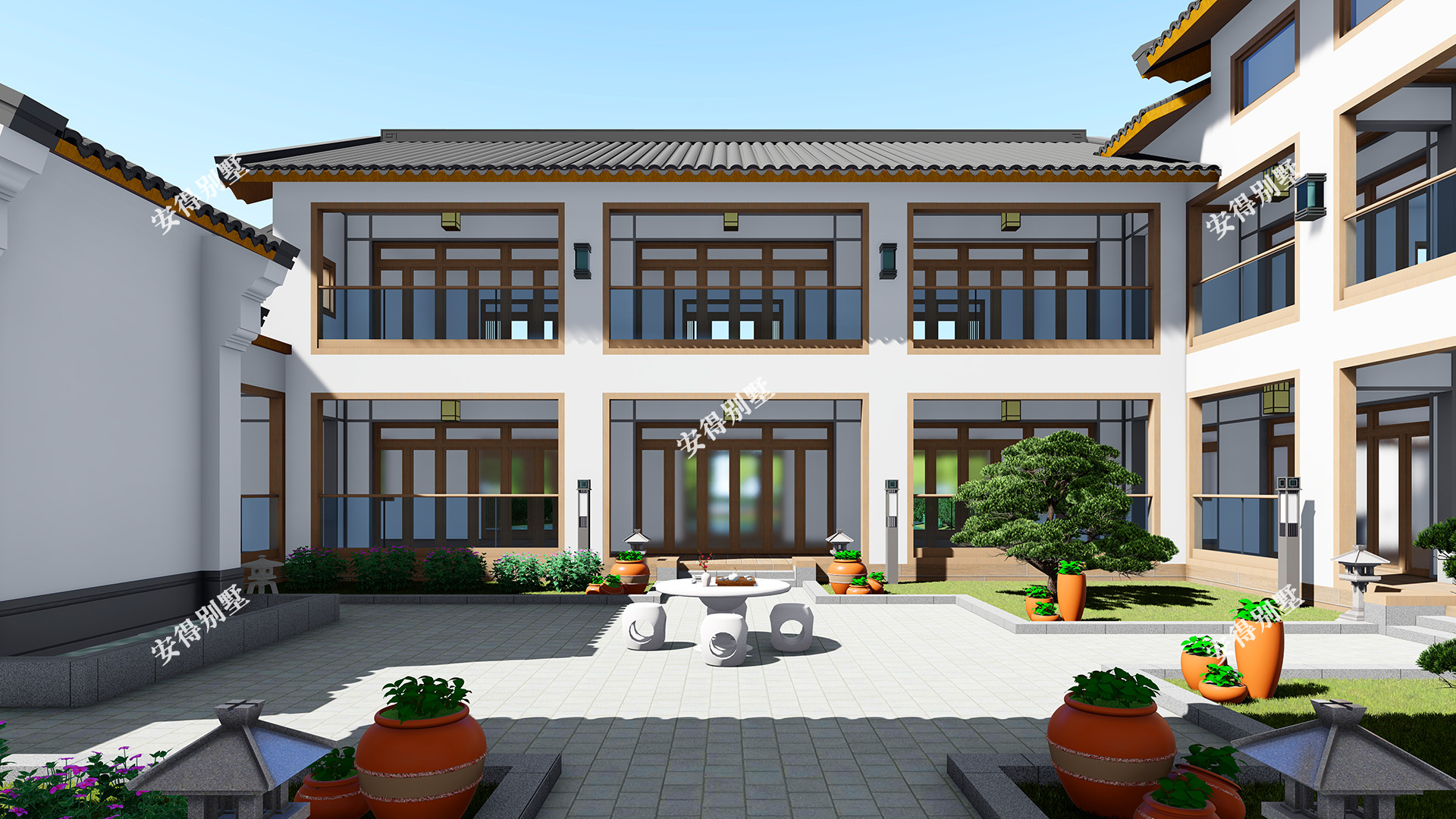 5套精美的中式四合院—真正的豪宅,建筑与自然融合,庭院深深美如画!-搜狐大视野-搜狐新闻