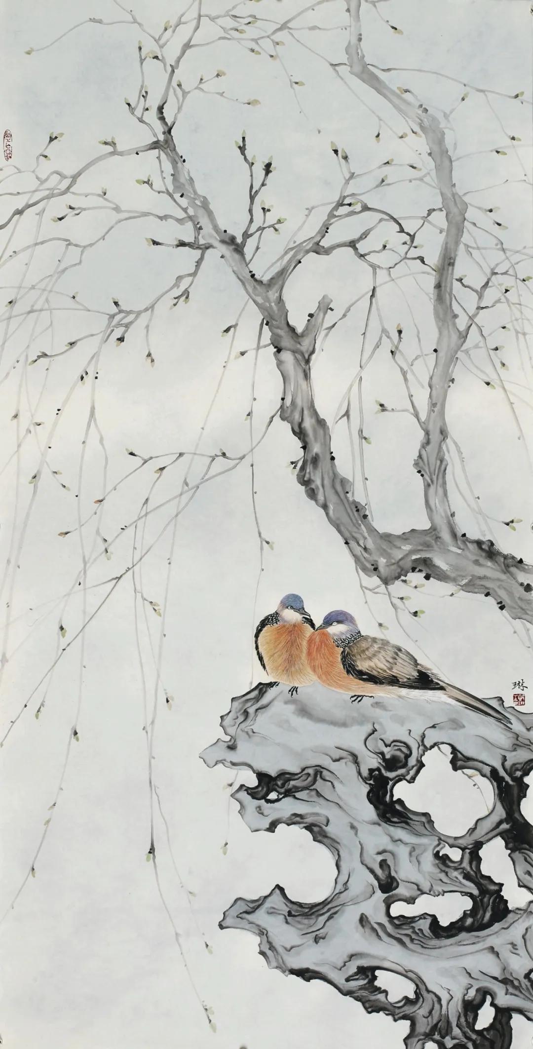 巾帼芳华不负春晖画院女画家网络美展