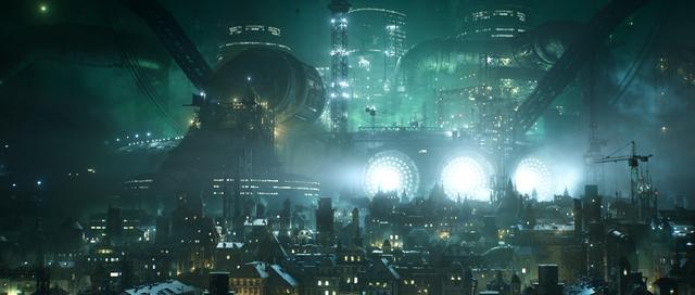 《最终幻想7：重制版》使用虚幻4开发米德加氛围光照效果惊人_引擎