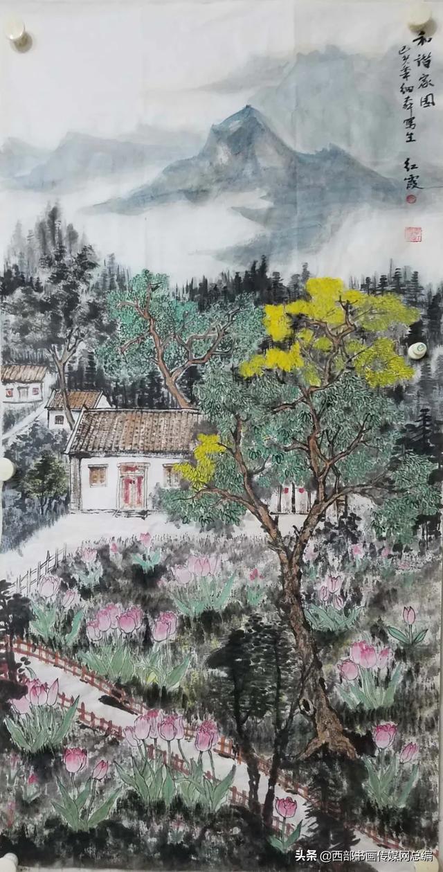 巾帼芳华不负春晖西安中国画院女画家网络美展