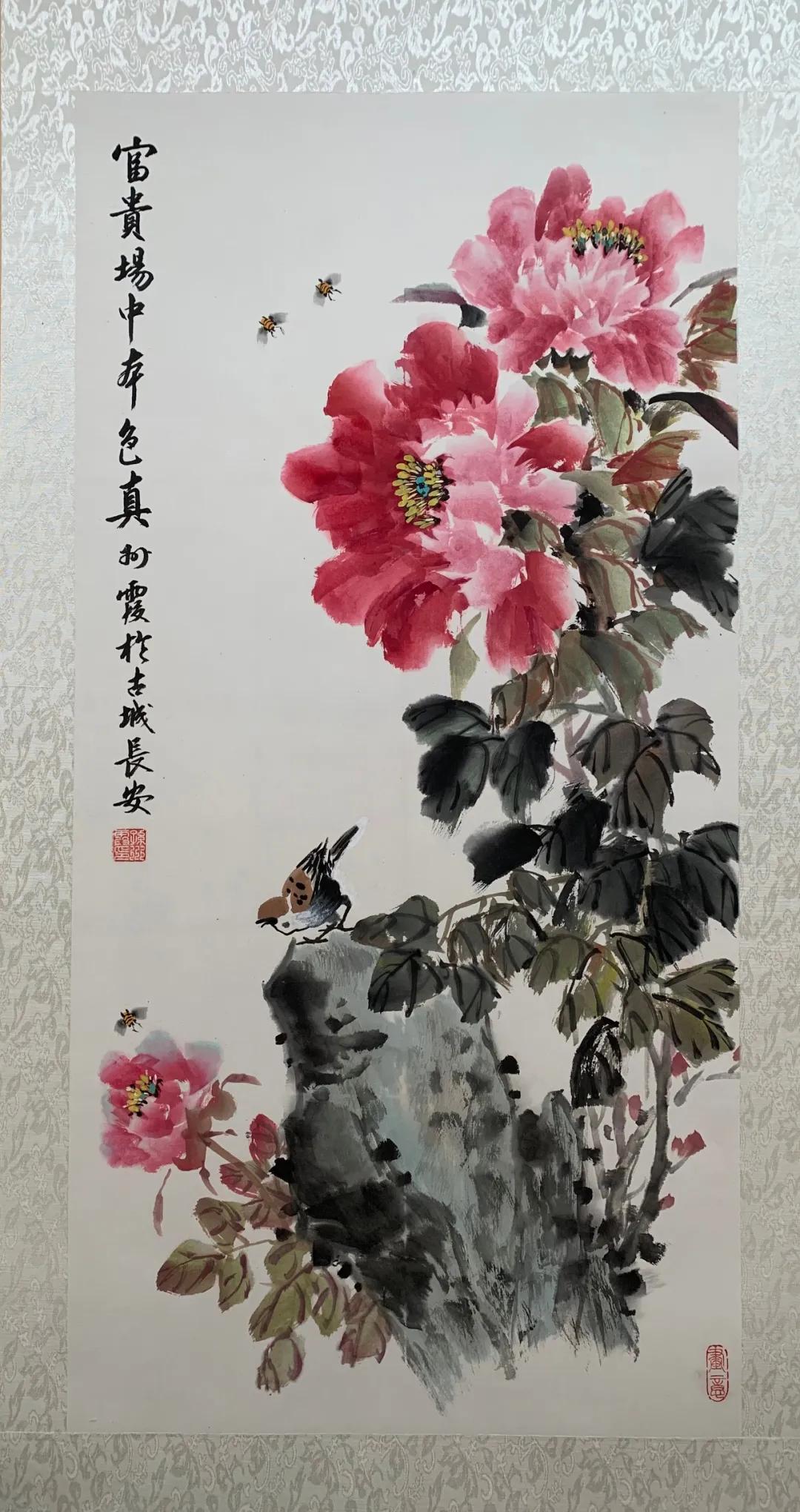 "巾帼芳华·不负春晖"画院女画家网络美展_西安中国