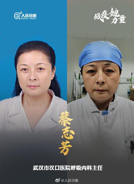 疫情让她们更美女战士出征前后对比图