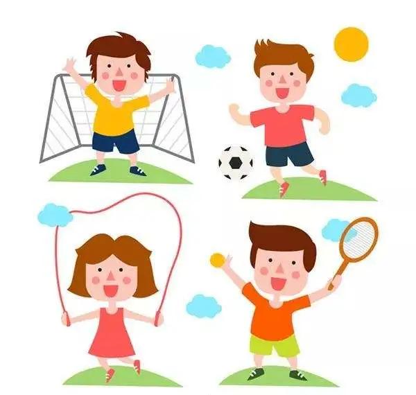 运动和不运动孩子的区别,从外貌就可以看出来