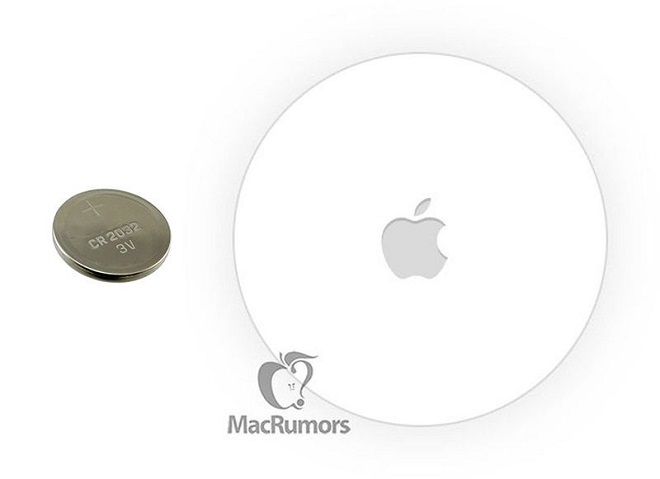 苹果或为传说中的AirTag智能寻物标签采用CR2032纽扣电池JBO竞博(图1)