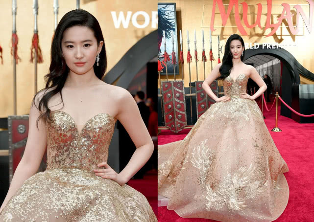 刘亦菲出席《花木兰》首映礼，被逼问武汉家人