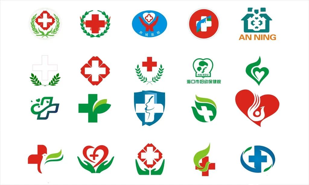 医院logo设计常用元素盘点!