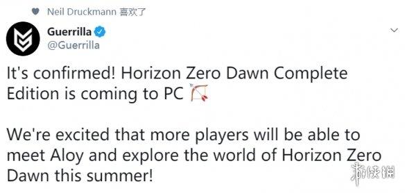 SONY宣布《地平線：黎明時分》今年夏天登陸PC平臺 遊戲 第1張