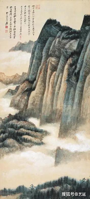 黄宾虹、陆少俨、李可染等五位中国画大师笔下的巴蜀山水，神韵精妙各异