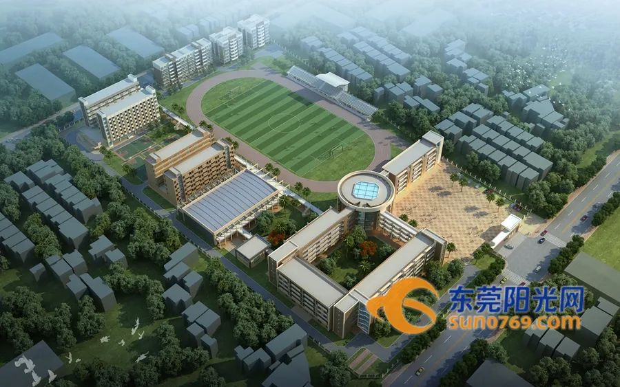 东莞市石碣袁崇焕中学综合楼扩建工程扩建为1栋五层综合楼,新增750个