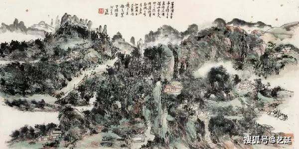 黄宾虹、陆少俨、李可染等五位中国画大师笔下的巴蜀山水，神韵精妙各异