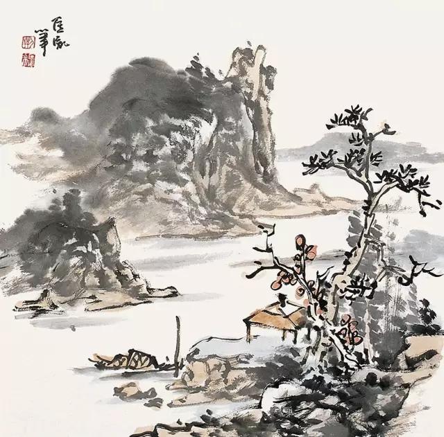 为什么石涛,八大山人都喜画山水小品 而现代人却画的很少了