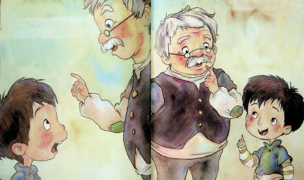 『川远课堂 绘本小屋』 爷爷的牙 我的牙