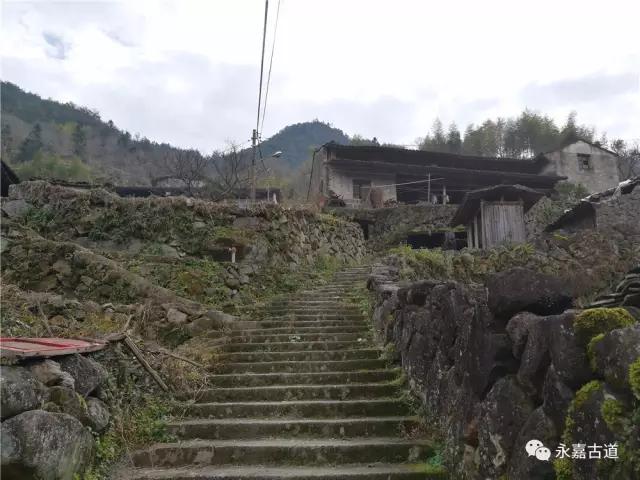 温州永嘉潘坑岭古道乡愁依旧