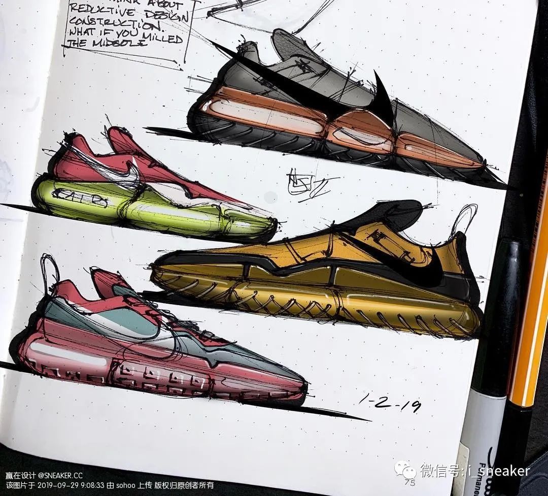 鞋设丨footwear design 鞋设计图 by nigel langley