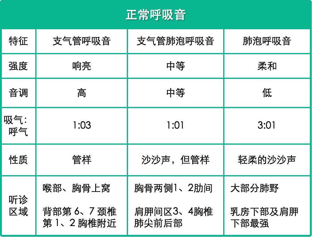 掌握儿科听诊这些呼吸音一定要会听