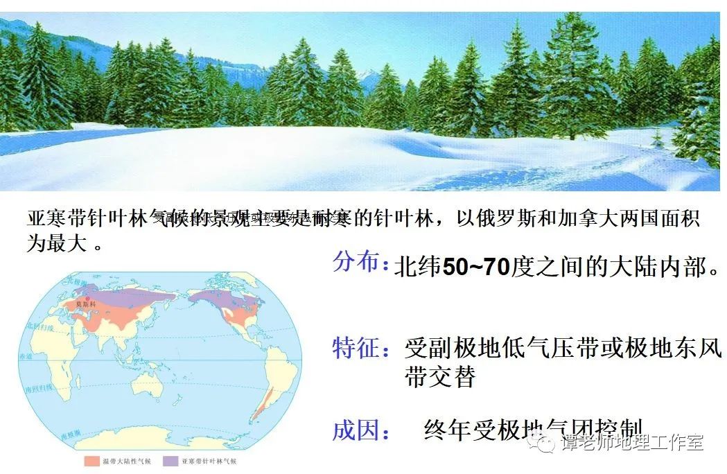 亚寒带针叶林气候10温带大陆性气候09温带海洋气候08温带季风气候07