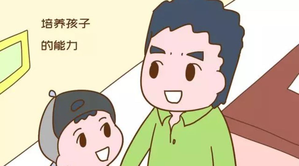 在爸爸的养育下,孩子看到的是爸爸身上的责任感和担当,这种男