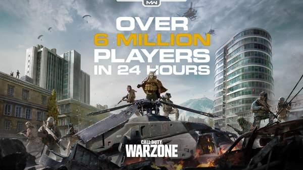 《使命召唤：战区》成绩亮眼24小时内玩家数超600万_模式