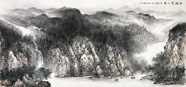 画家王梓晖山水画作品欣赏