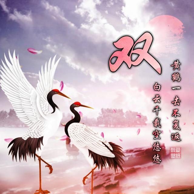 全网首发:姓氏头像32张,极品素材吉祥鹤