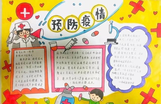 2020抗疫手抄报素材大全建议家长给孩子收藏