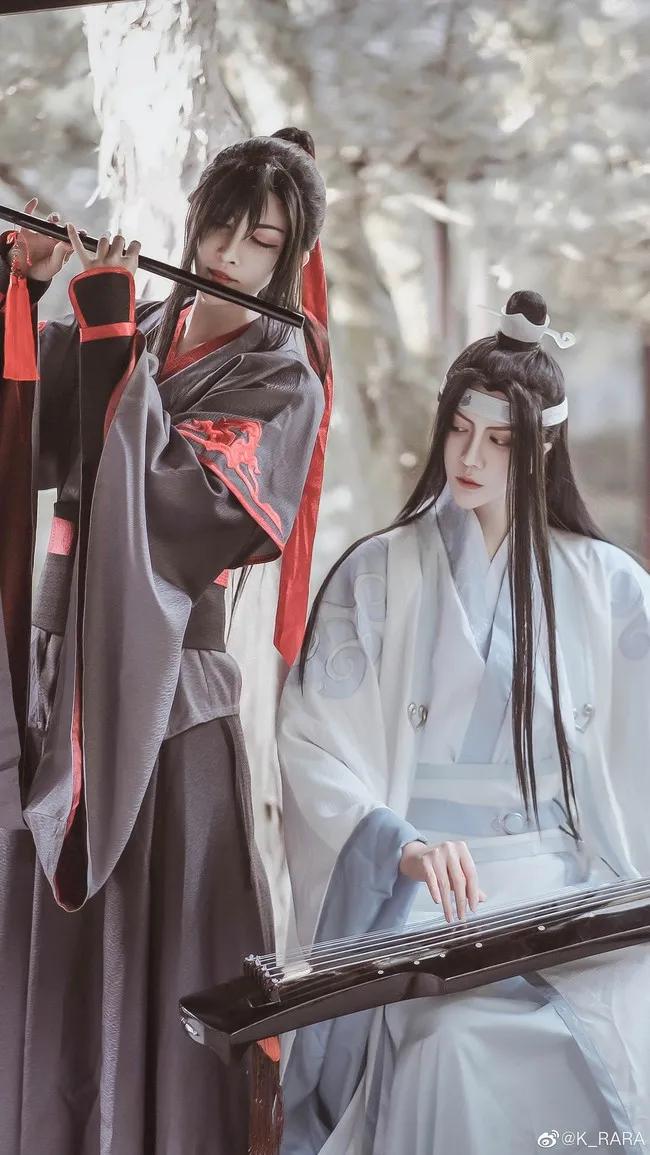 《魔道祖师》魏婴&蓝湛cos,这一幕的美好与惬意,甜到了心坎_kawa