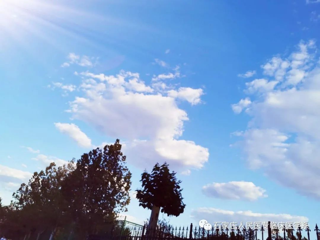 送你一抹蓝天,我知道你也在想念_天空