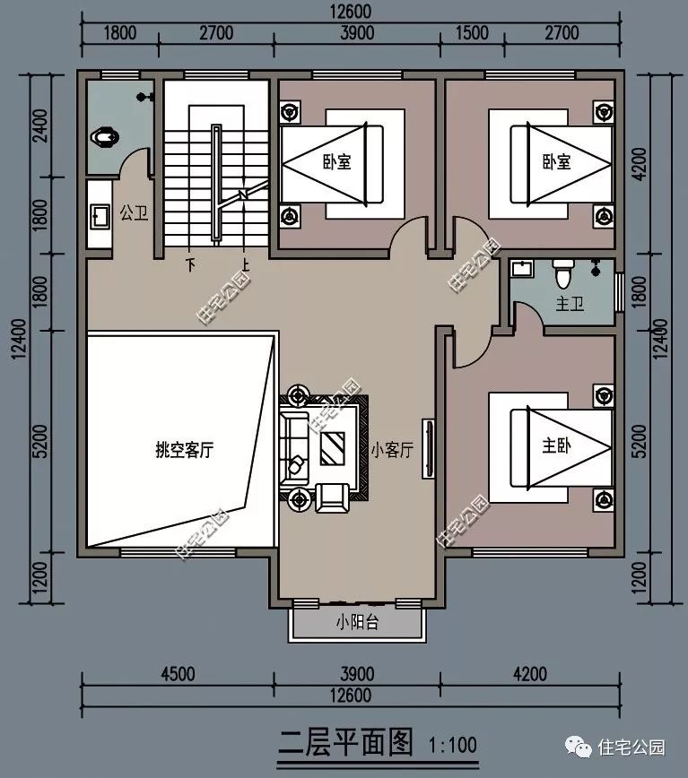 精选图库丨36套带堂屋户型合集总有一款适合你家67