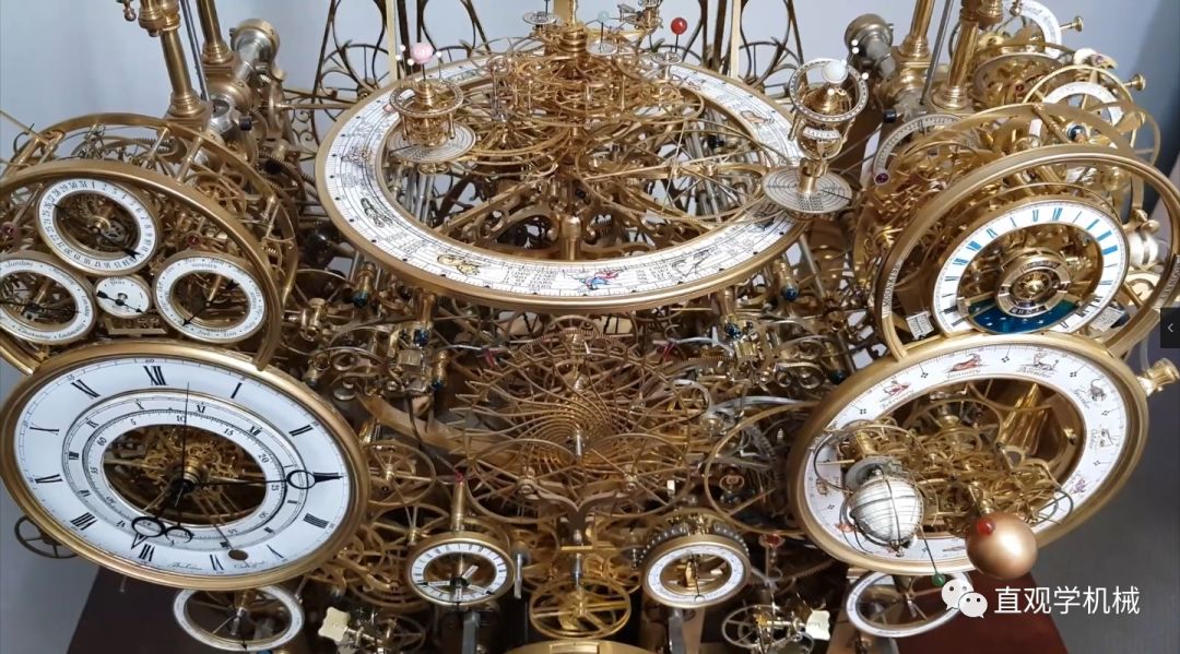 8000个零件17年制作有史以来最复杂的机械钟