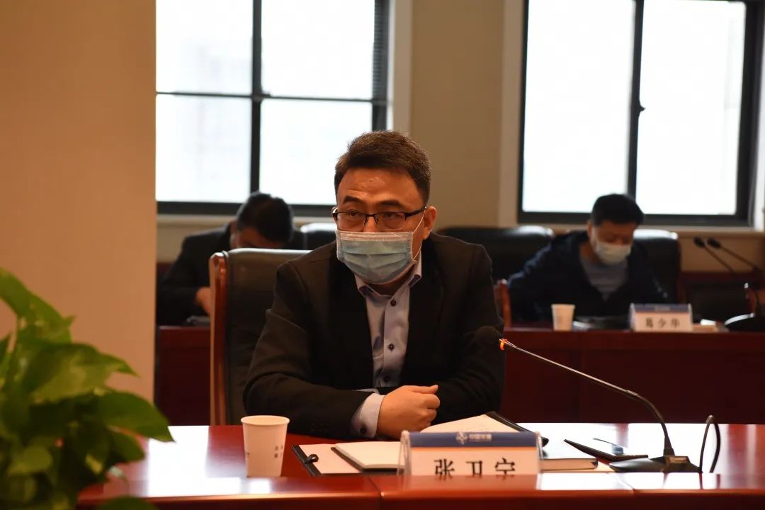 张卫宁向二公局对陕水集团的认可和支持表示了感谢,对陕水集团的发展