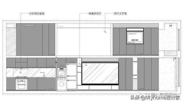 after 立面图 设计改造后亮点: ▼ ①改造后一楼2.