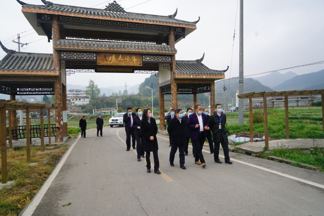 贵阳审计中心副主任李永康一行赴花溪农商行乡镇网点调研