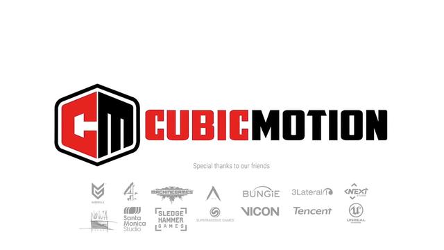 EpicGames收购面部动画技术公司CubicMotion_Lateral