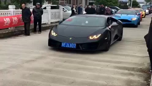 豪车又扎堆,一路下来,好几个亿都有了!