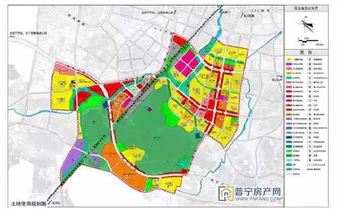 重磅普宁东部新城征收9985亩土地位置图来了居然是