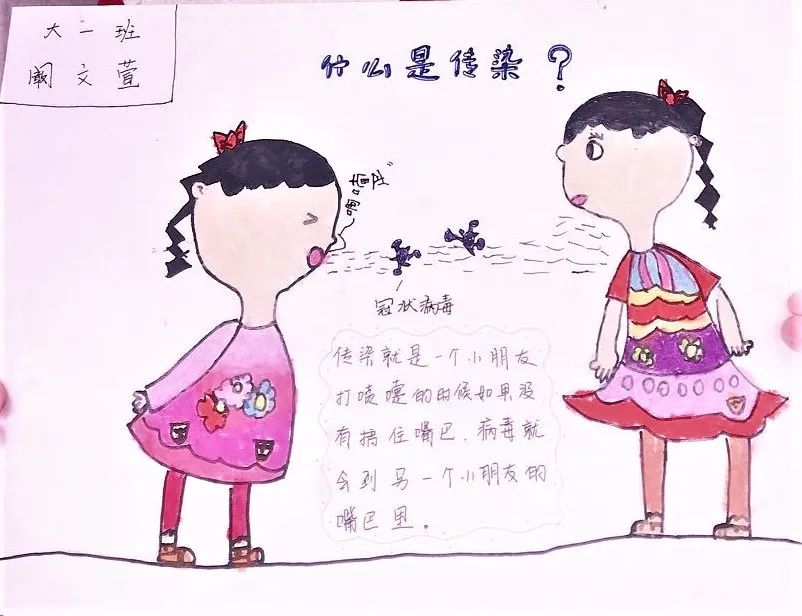 童言稚语话防控童心执笔战疫情