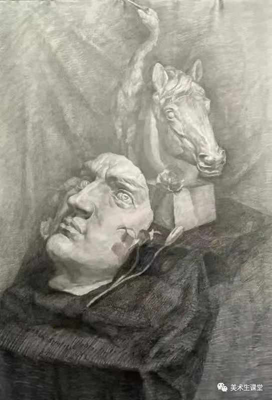 川美经典留校作品 | 素描石膏赏析篇