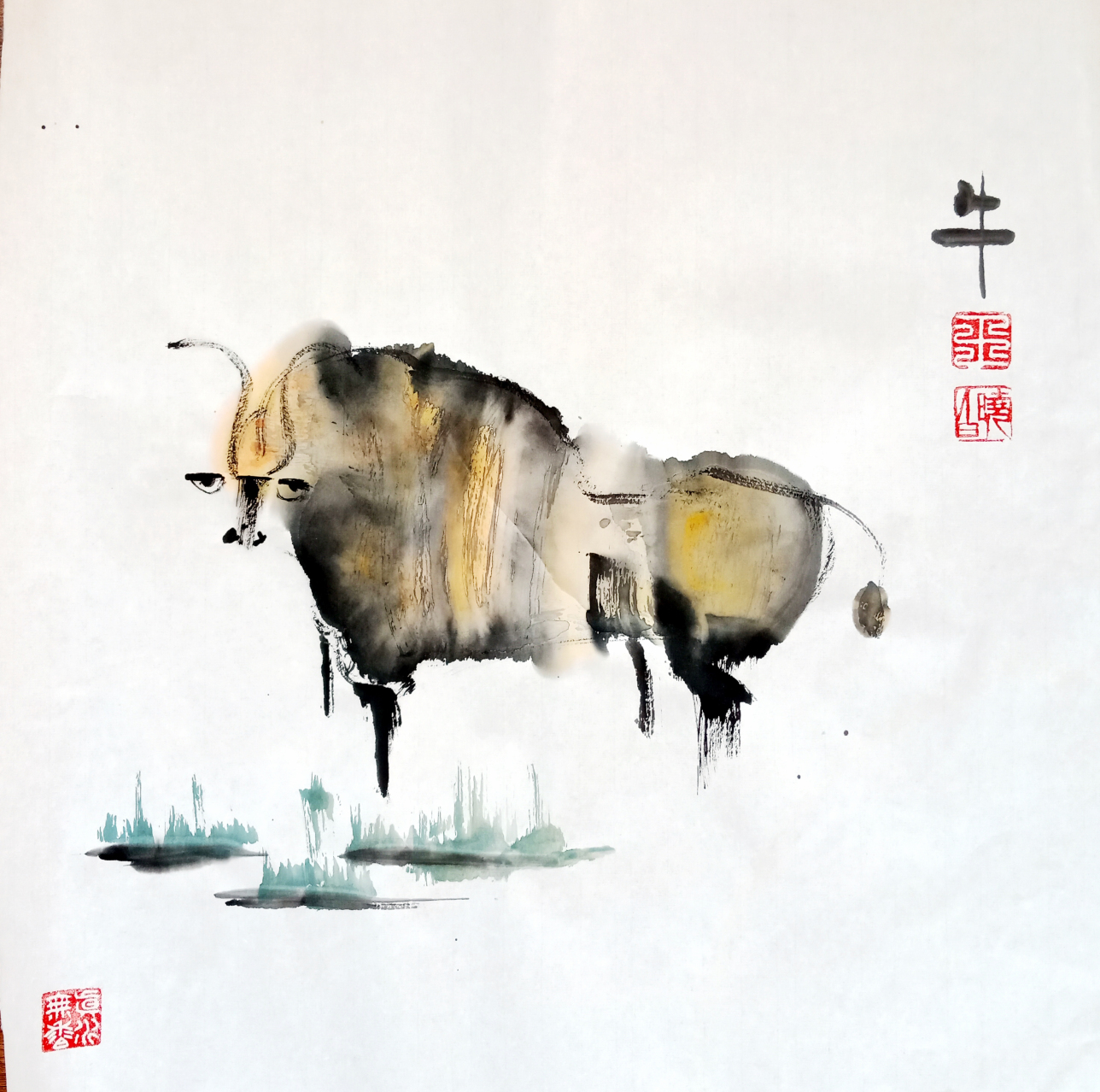 海南书画艺术网特别推荐画家晓白和她的写意画