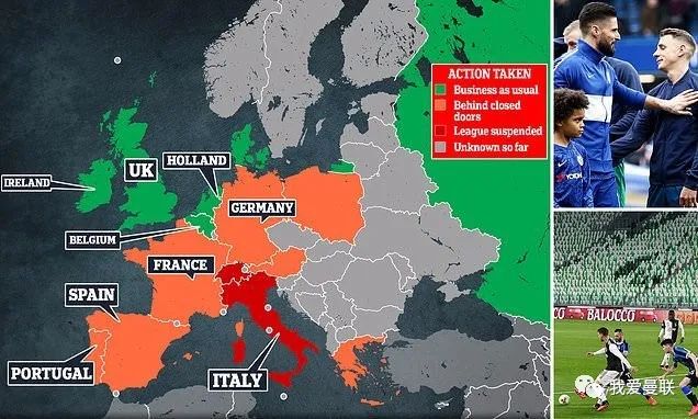 英格兰足球超级联赛官宣 英超正式停摆