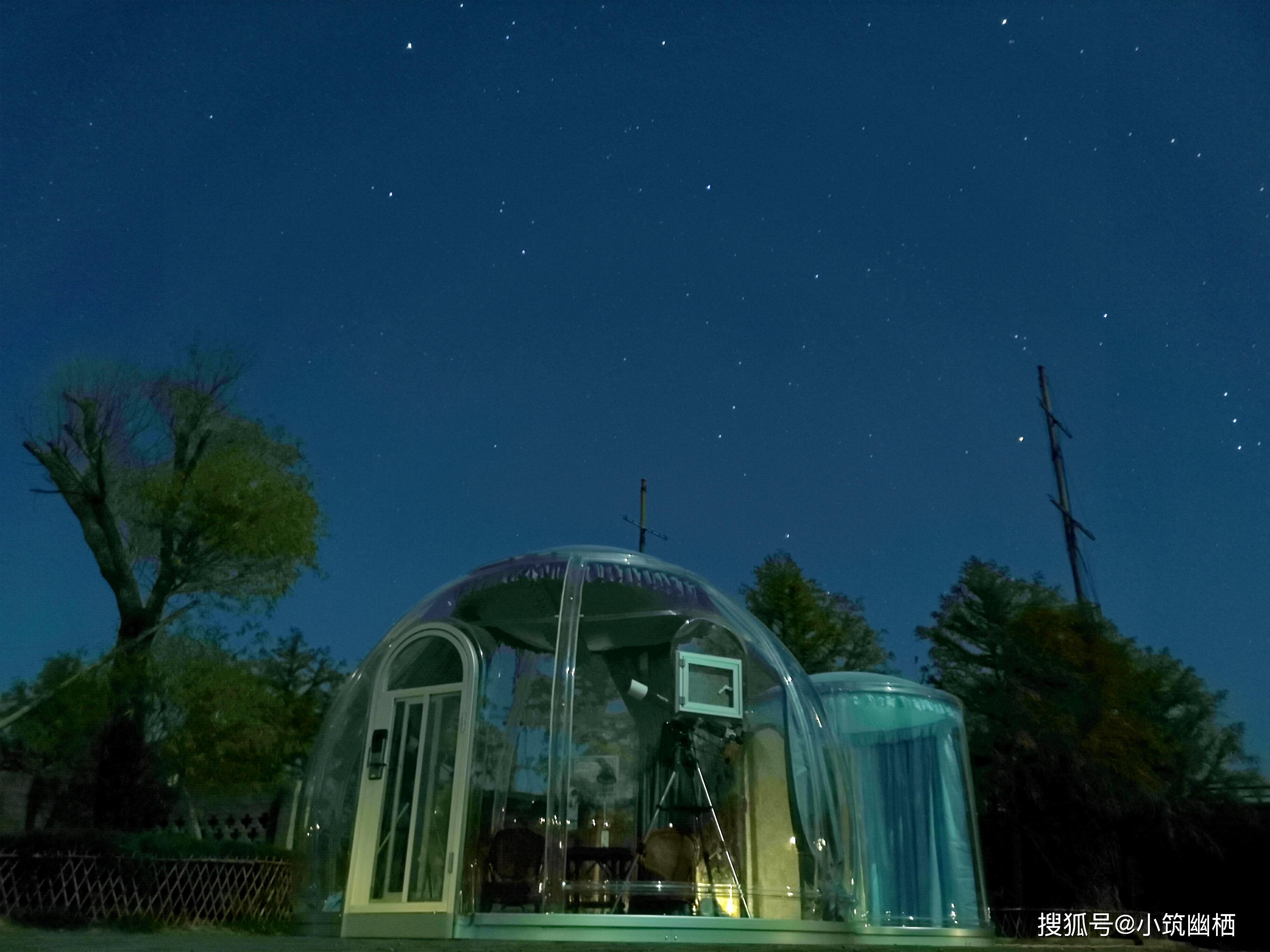 2020年,天文现象大戏角逐,透明星空房里观赏更浪漫