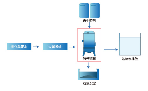 杜笙进口除磷特种树脂A-107，用于农药废水除磷树脂化肥废水除总磷树脂工艺做到0.02PPM等