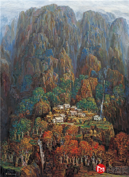 李书成风景系列油画作品欣赏丨名家名画_广东省