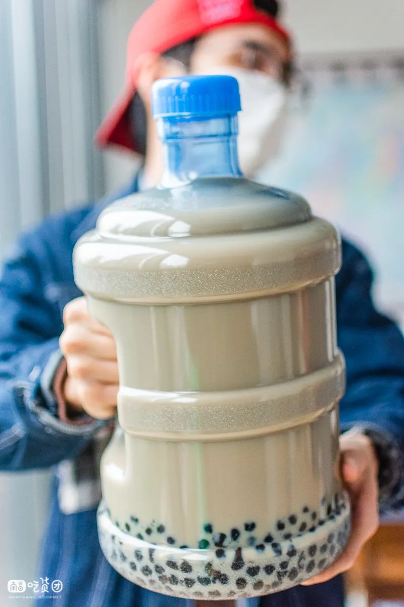 5l巨无霸奶茶桶,南昌也有了!