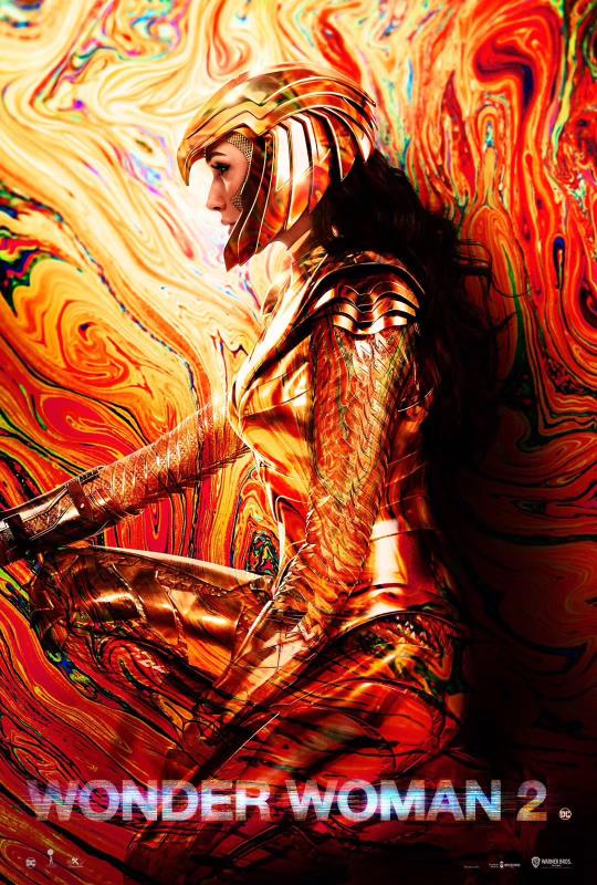 《神奇女侠2》新海报盖尔·加朵穿黄金战甲，暂未改档_查尔斯·罗文