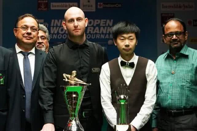 斯诺克@吕昊天强势开局，中国95后4-3险胜冲冠！轰1杆破百2杆50+