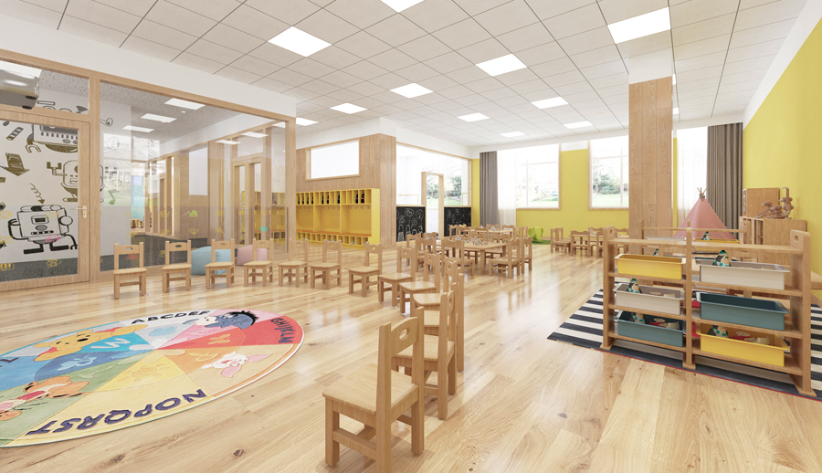 幼儿园设计让孩子在"会说话"的环境中茁壮成长