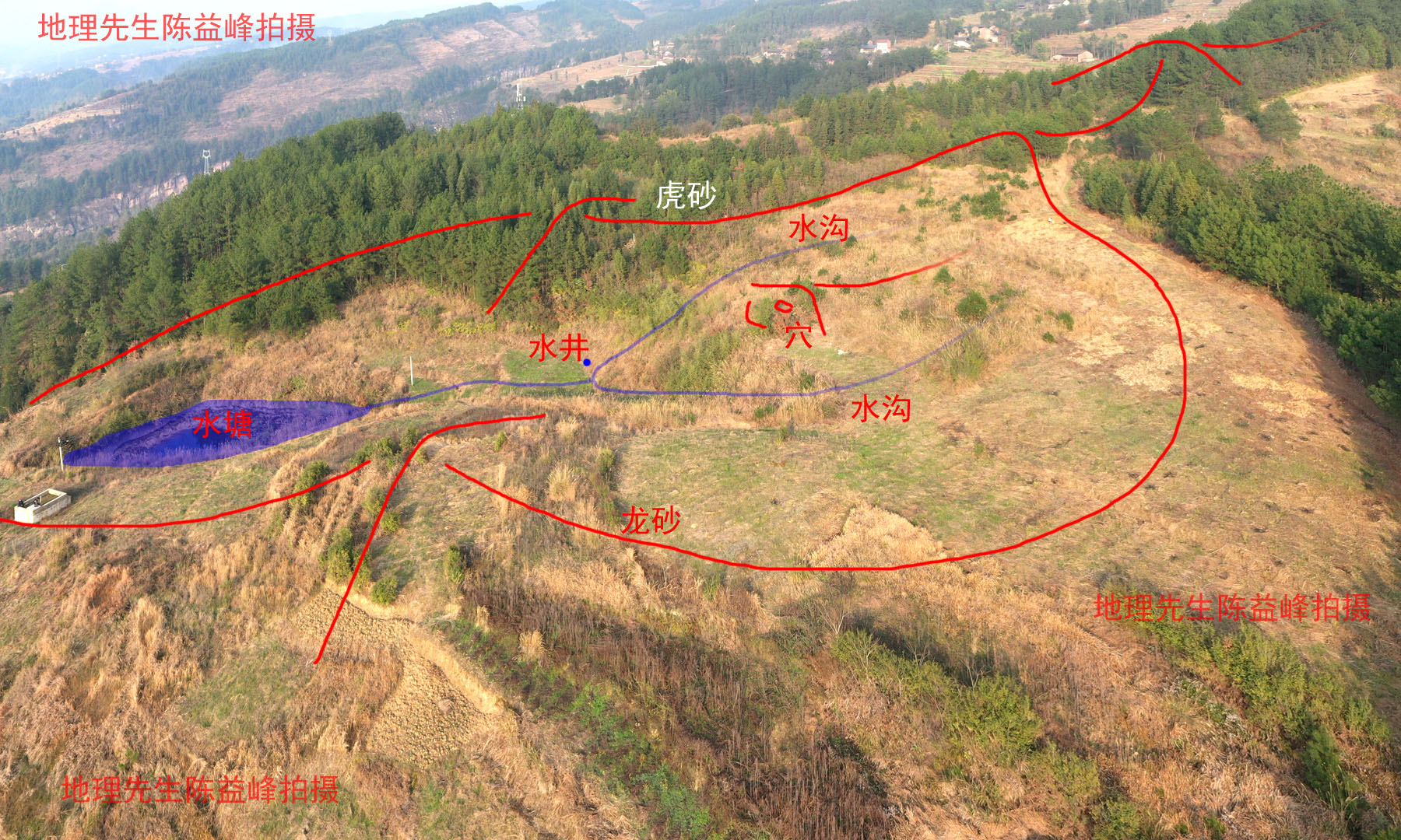 风吹罗带陈益峰寻龙点穴作品