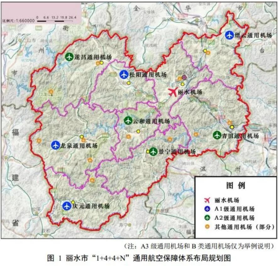 庆元通用机场初步选址范围公布