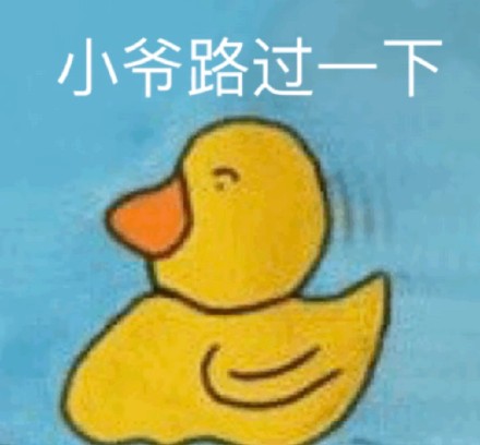 小黄鸭嘎嘎表情包