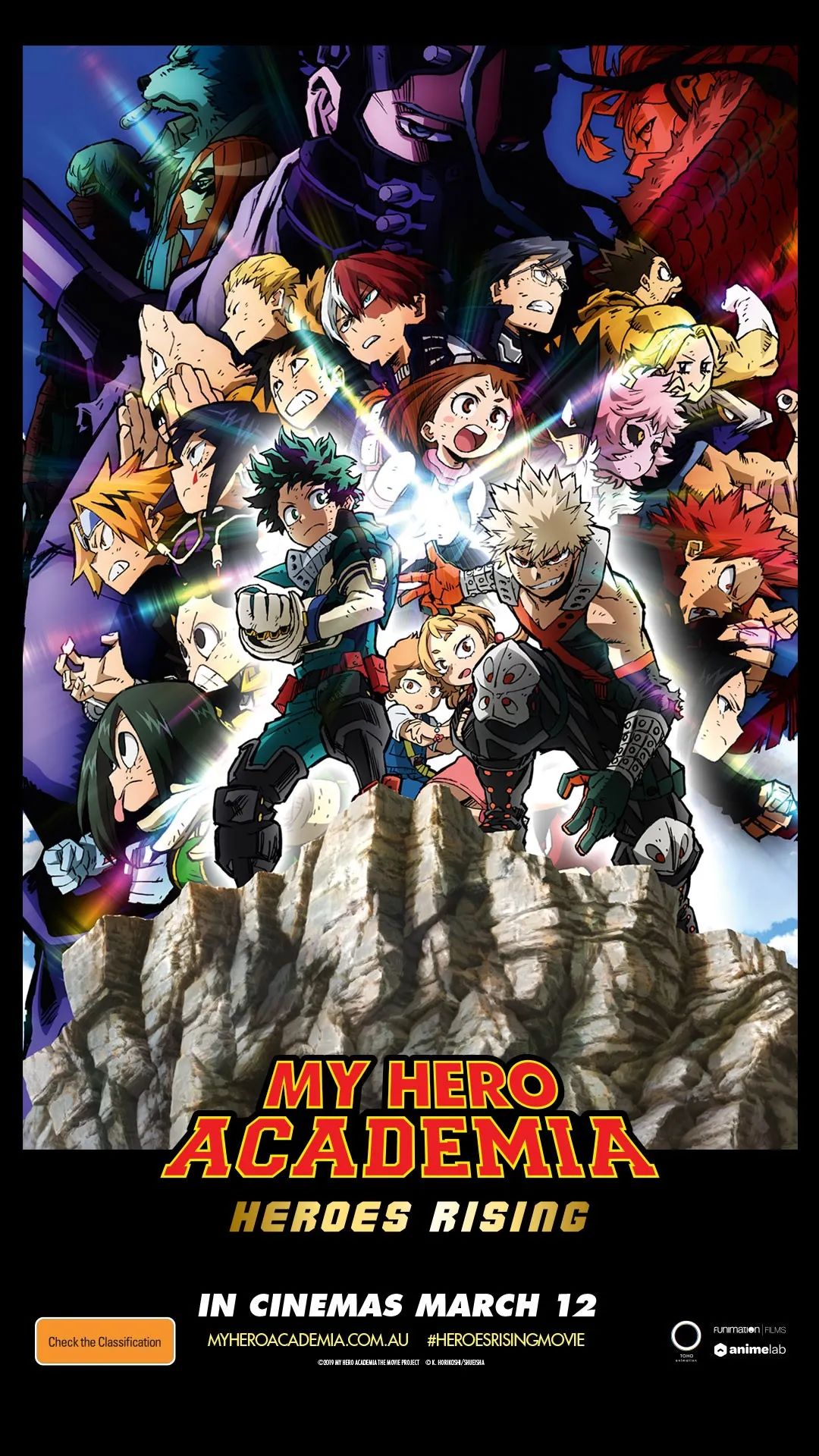 my hero academia the movie heroes rising 日语对白 英文字幕 3月